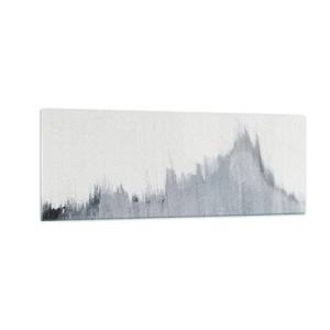 Obraz na skle - Tajomný záznam - 140x50 cm