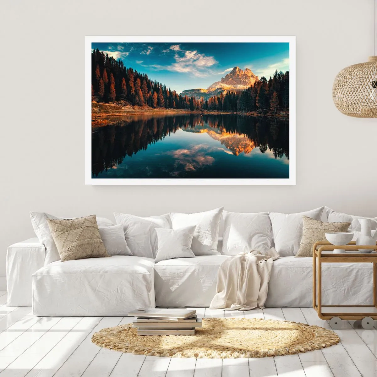 Plagát - Dvojitá krajina - 100x70 cm