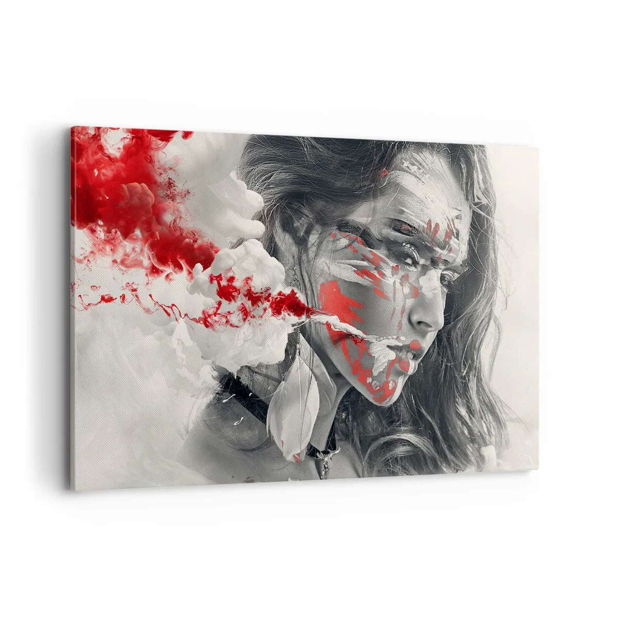 Obraz na plátne - V škárach absurdity - 120x80 cm