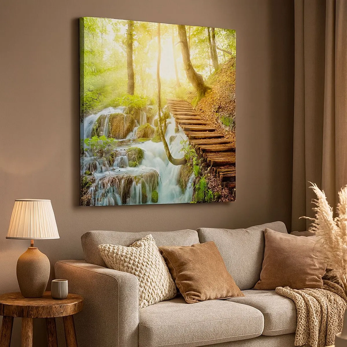 Obraz na plátne - Vytúžený chlad - 30x30 cm