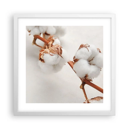 Plagát v bielom ráme - Len objímať - 40x40 cm
