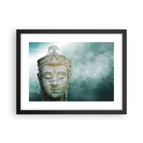 Plagát v čiernom ráme - Hľadajúc svetlo - 40x30 cm