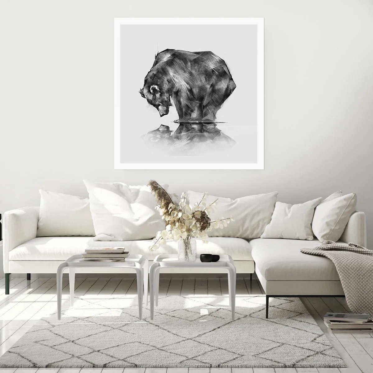 Plagát - Je príjemné sa stretnúť s niekým blízkym - 60x60 cm