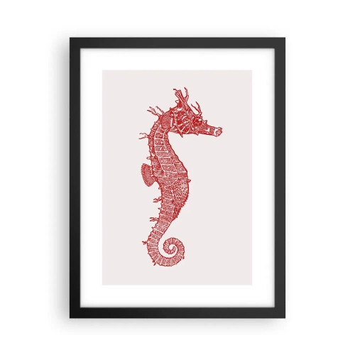 Plagát v čiernom ráme - Perfektná bytosť - 30x40 cm