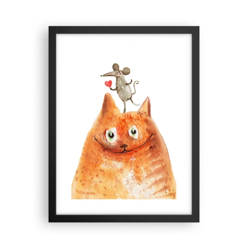 Plagát v čiernom ráme - Paradoxy lásky - 30x40 cm