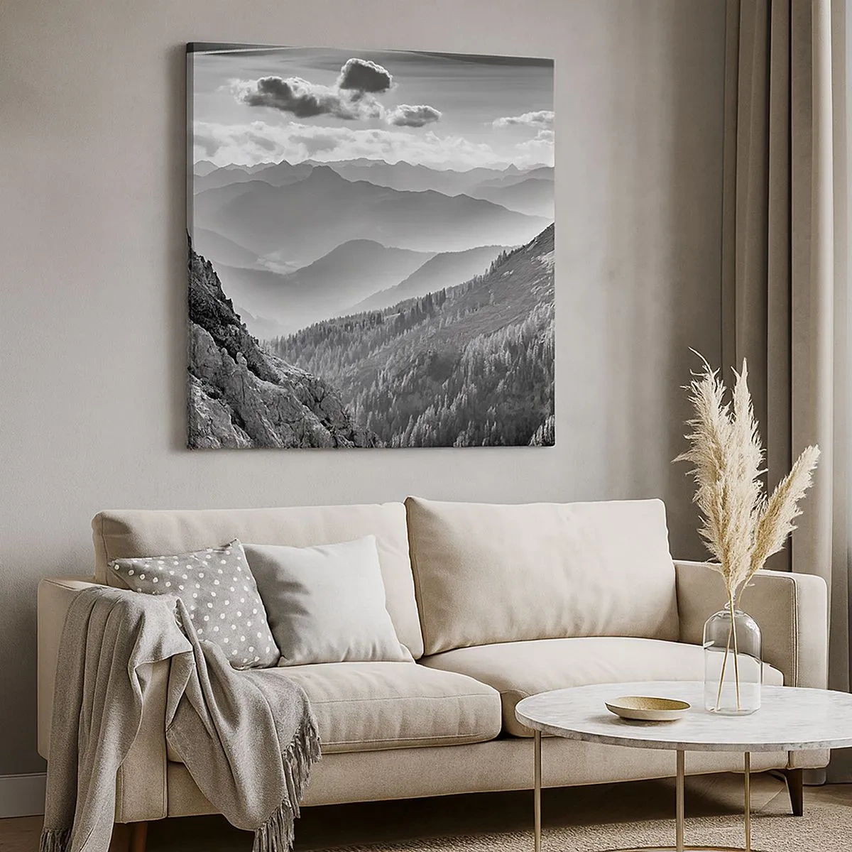 Obraz na plátne - Až k horizontu - 30x30 cm