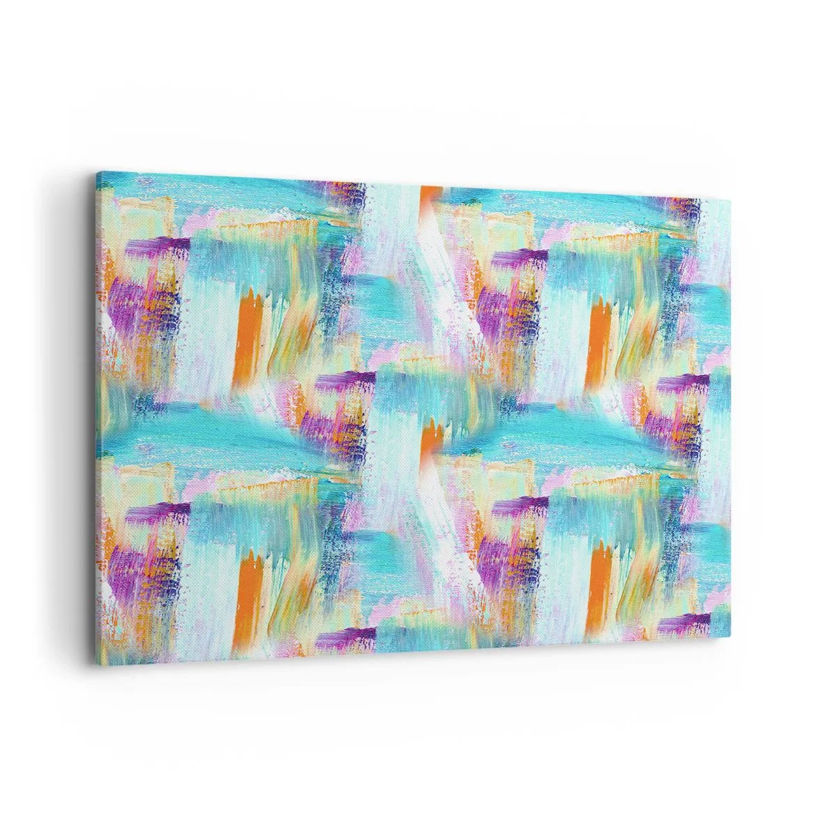 Obraz na plátne - Veselé striedavé cákance - 100x70 cm