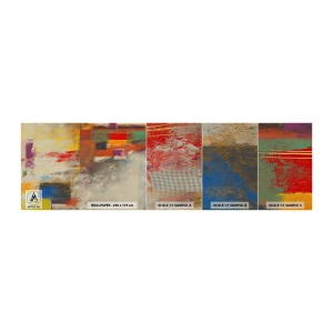 Vzorka fototapety Premium Sand - Geometria farieb - Abstrakcia, Kus, Maľovanie - 100x30 cm