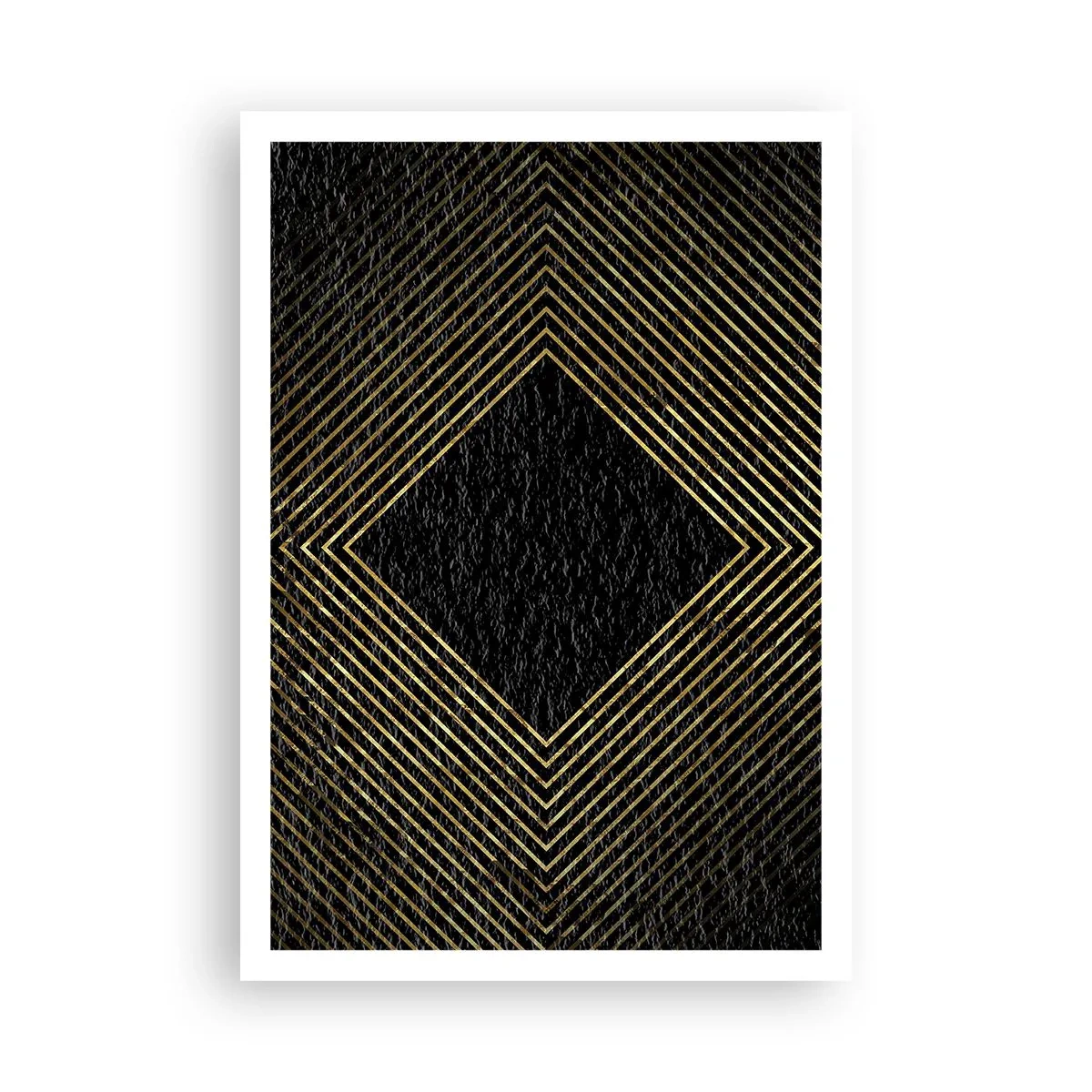 Plagát - Geometria v štýle glamour - 70x100 cm
