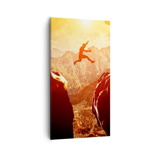 Obraz na plátne - Prekročením hraníc - 55x100 cm