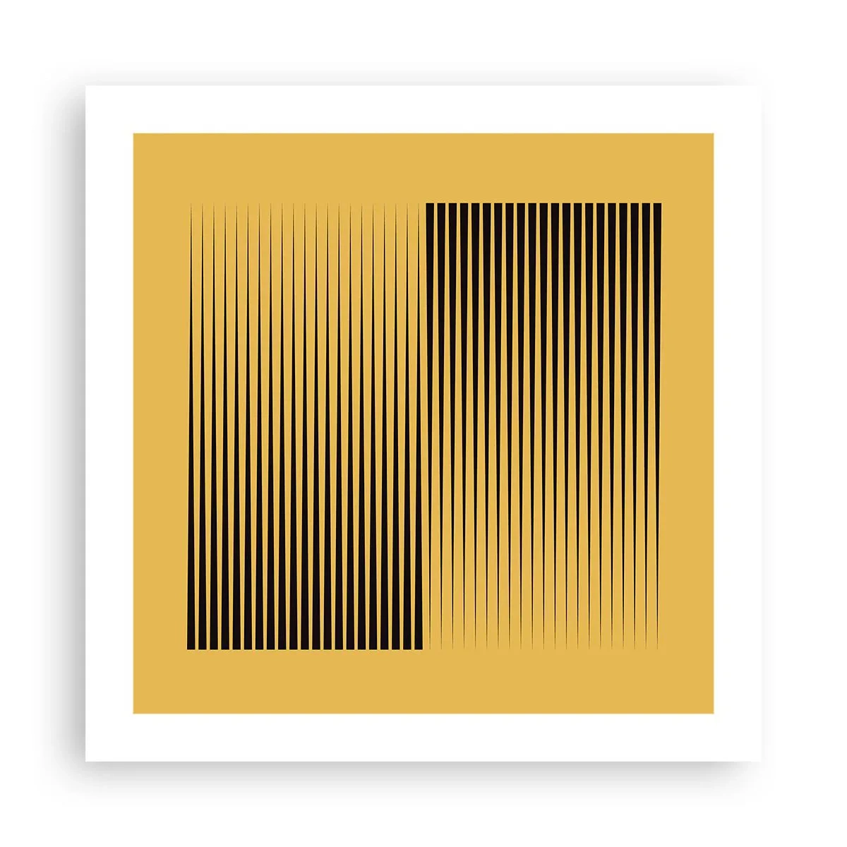 Plagát - Štvorec protikladov - 50x50 cm