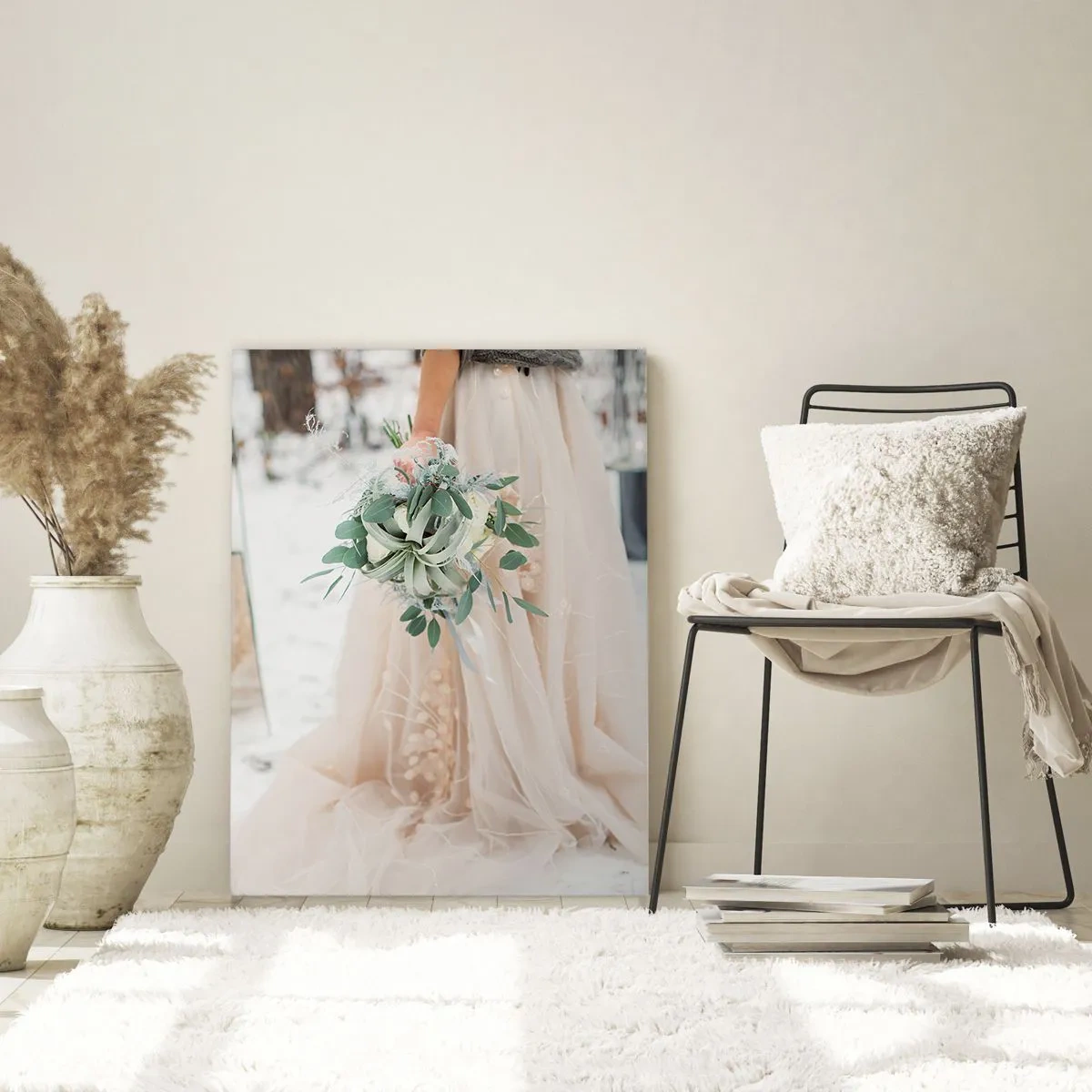 Obraz na skle - A žili šťastne až do smrti - 80x120 cm