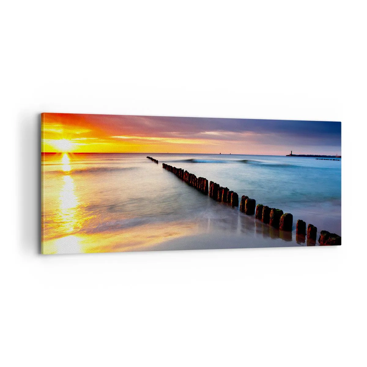 Obraz na plátne - Počúvaj ticho - 100x40 cm