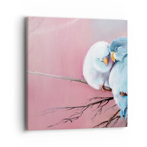 Obraz na plátne - Čo k tomu dodať? - 40x40 cm