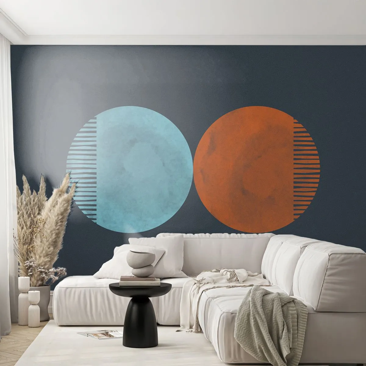 Fototapeta Premium Sand - Iba geometria? - Abstrakcia, Kus, Okresy - 350x256 cm