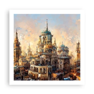 Plagát - Mesto miest - 60x60 cm