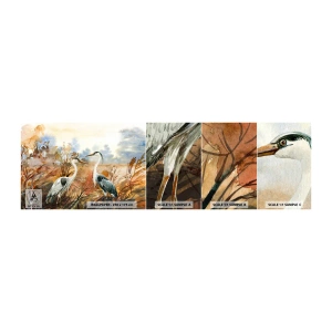 Vzorka Fototapeta Standard Eco - Kam na jeseň? - Žeriav, Vtáky, Príroda - 100x30 cm