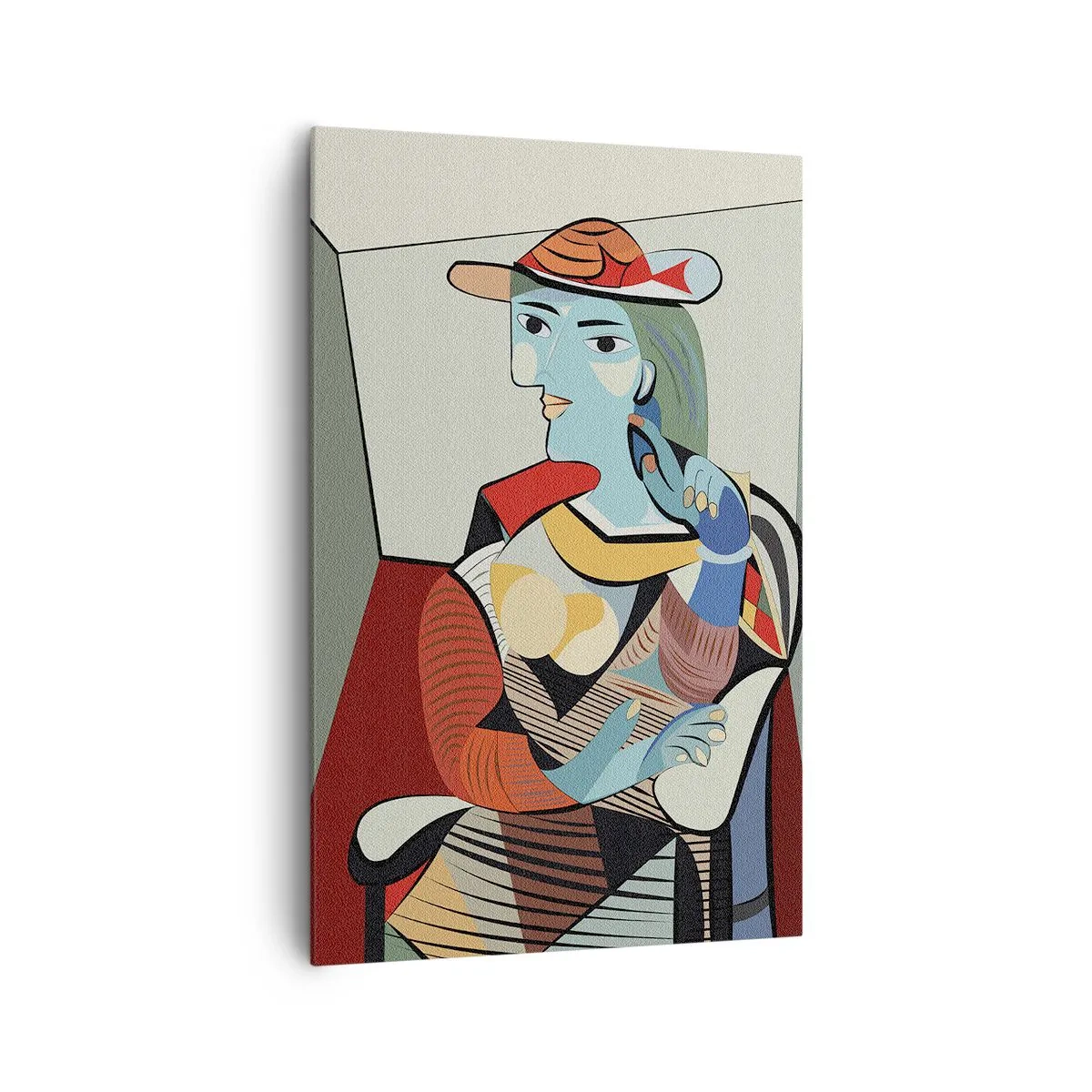 Obraz na plátne - Očami Picassa - 80x120 cm