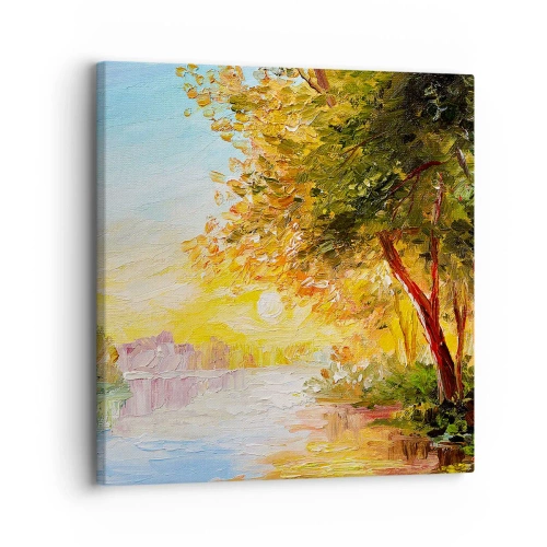 Obraz na plátne - Et in Arcadia ego - 30x30 cm