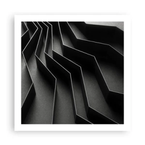Plagát - Priestorový poriadok - 60x60 cm
