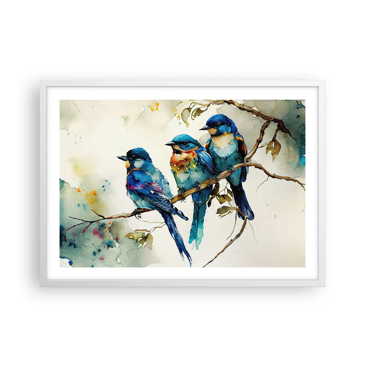 Plagát v bielom ráme - Urazil sa? - 70x50 cm