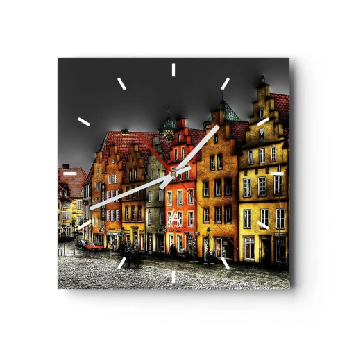 Nástenné hodiny - Chýba iba kúzelná drožka - 30x30 cm