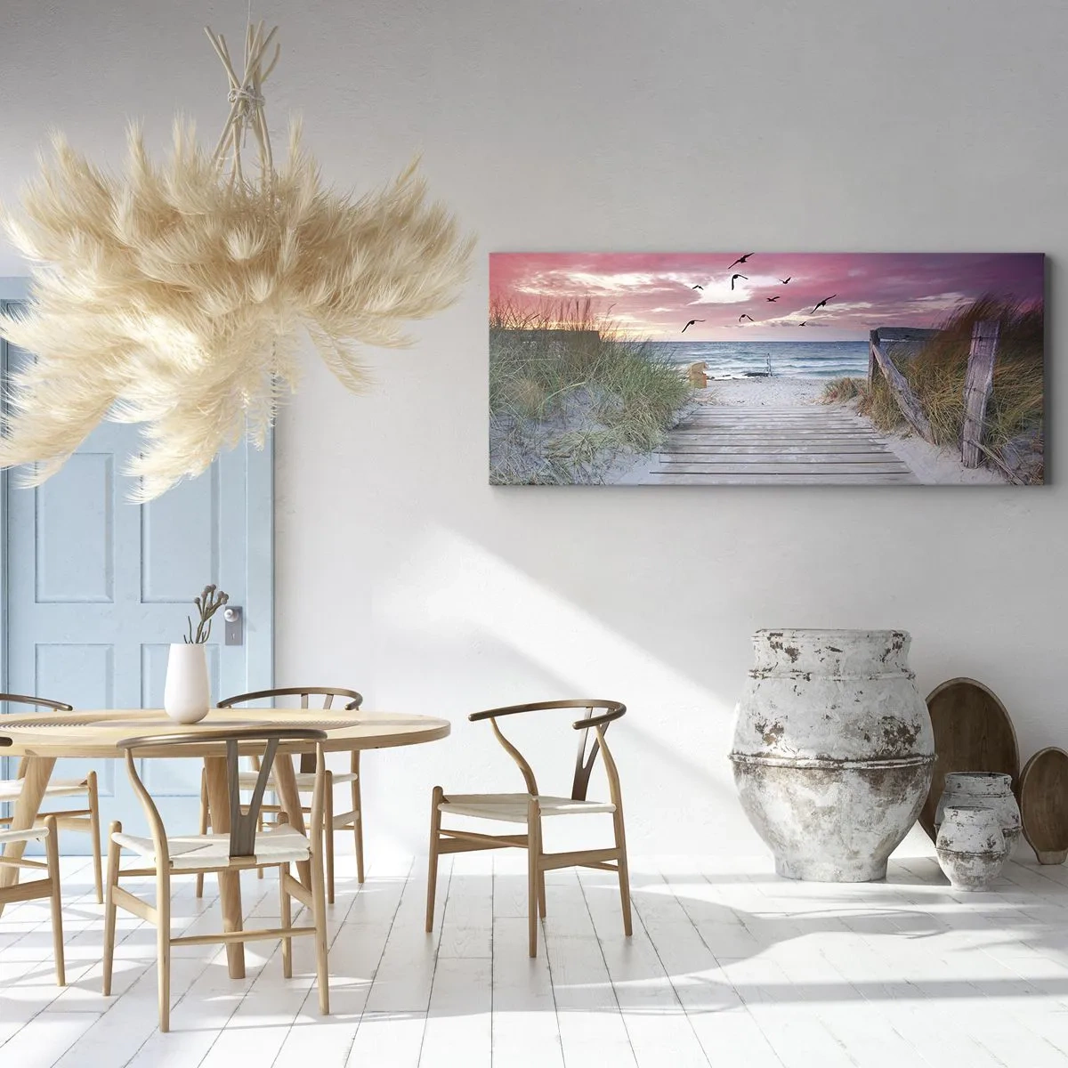 Obraz na plátne - Baltská impresia - 160x50 cm