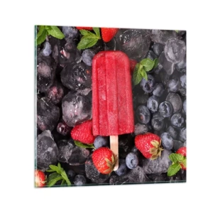 Obraz na skle - Chuť horúceho leta - 50x50 cm