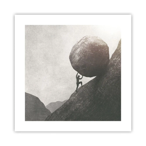 Plagát - Verím, proti všetkej nádeji - 40x40 cm