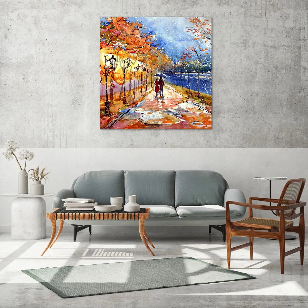 Obraz na skle - Spoločne k hranici času - 40x40 cm