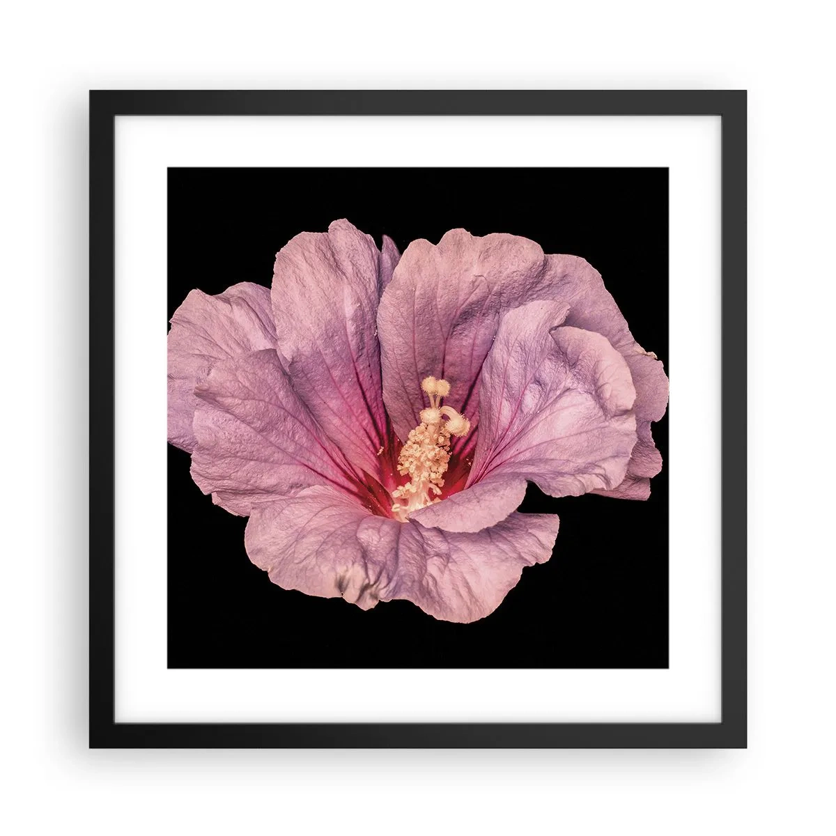 Plagát v čiernom ráme - Priamo do srdca - 40x40 cm