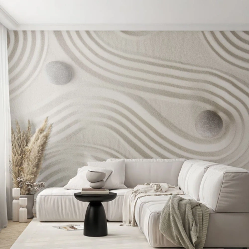 Fototapeta Premium Sand - Dotyk tepla - Abstrakcia, Kus, Piesok - 250x175 cm