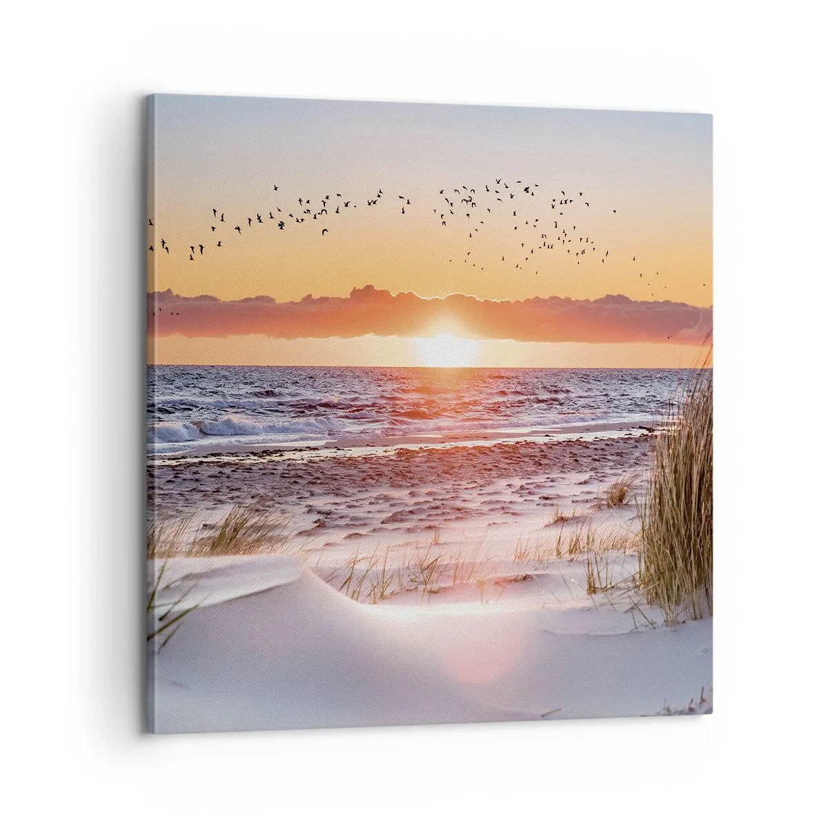 Obraz na plátne - Horizontálna krajina - 60x60 cm