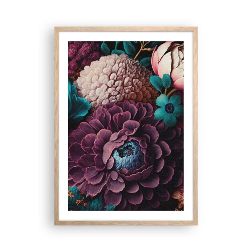 Plagát v ráme zo svetlého duba - Úroda prírody - 50x70 cm