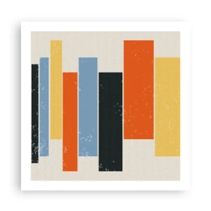 Plagát - Záznam hudby - 60x60 cm