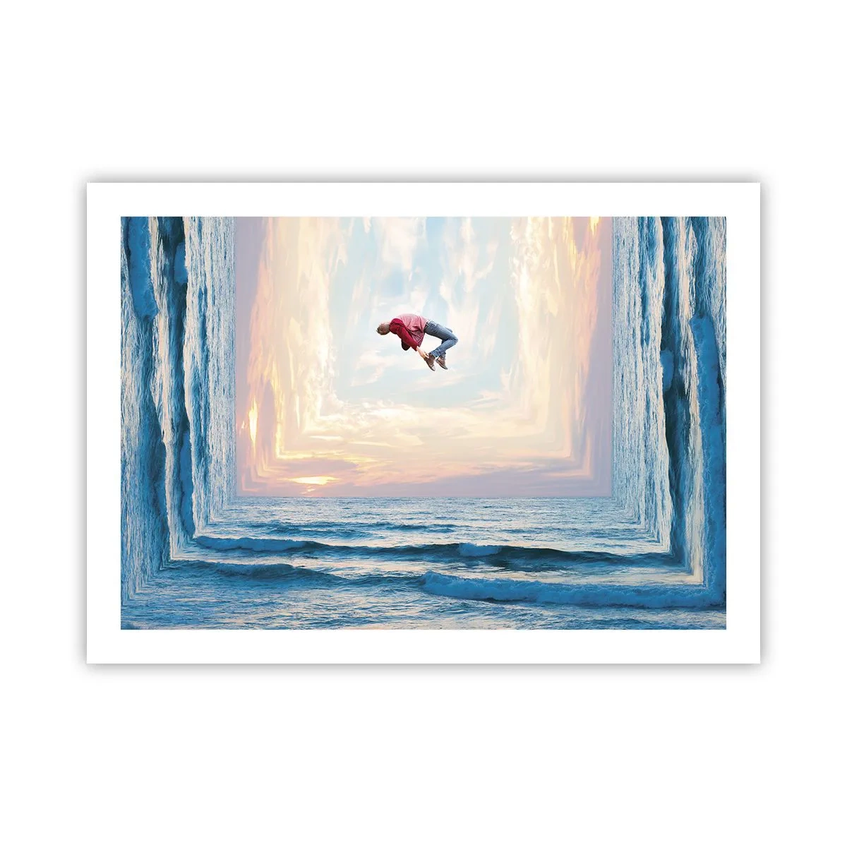 Plagát - Do inej dimenzie - 70x50 cm