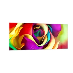 Obraz na skle - To nie je možné - 100x40 cm