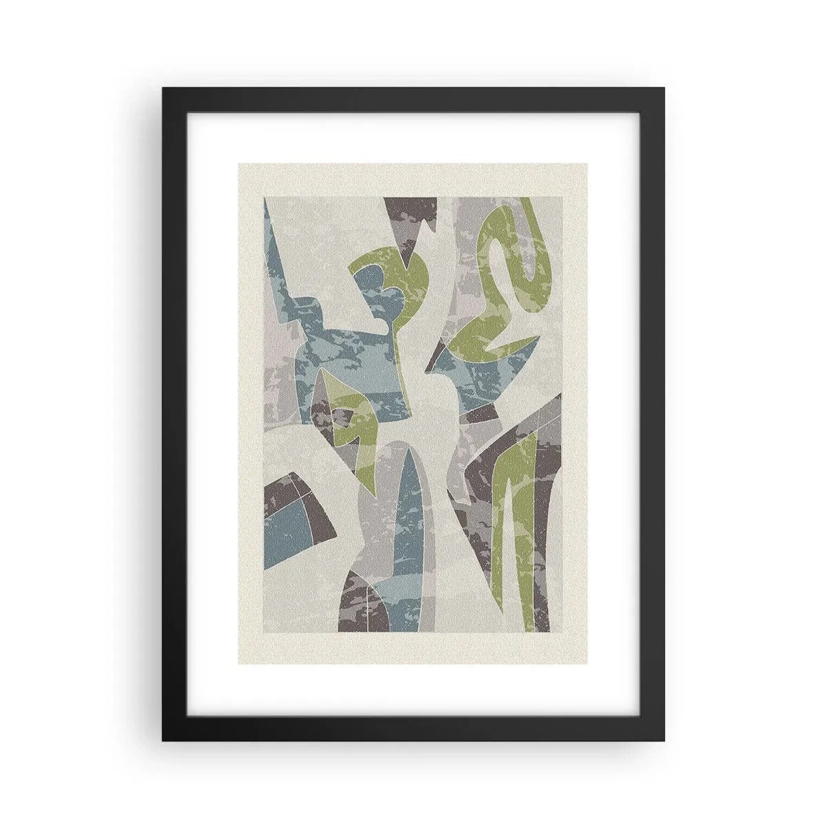 Plagát v čiernom ráme - Kompozícia za sklom - 30x40 cm