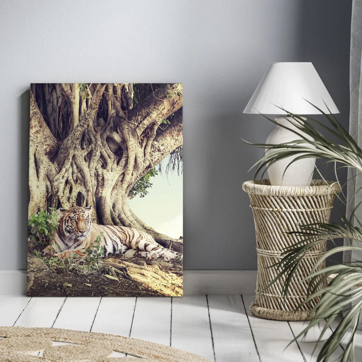 Obraz na plátne - Pohľad z knihy Mojžišovej - 70x100 cm