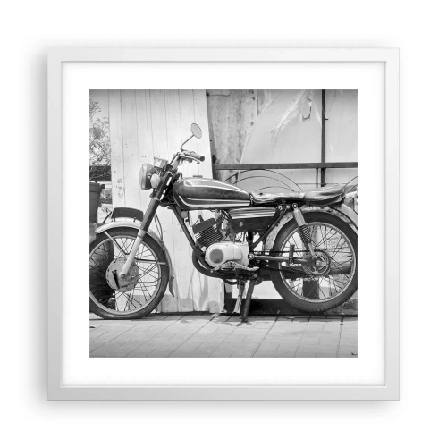 Plagát v bielom ráme - Klasika nadovšetko - 40x40 cm