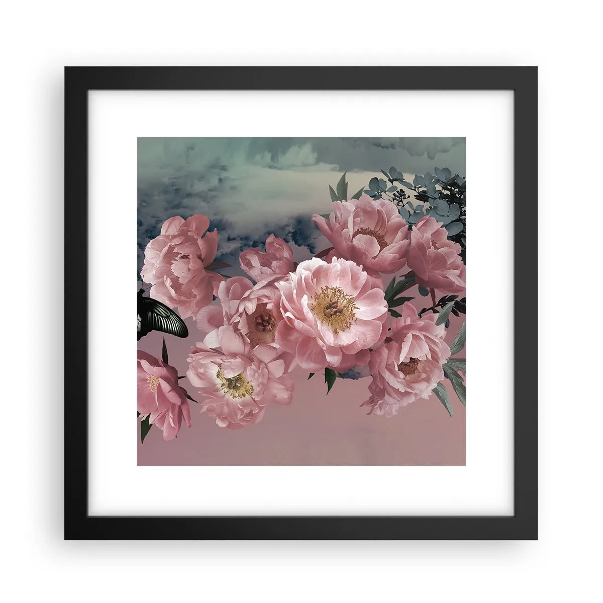 Plagát v čiernom ráme - Vrchol romantizmu - 30x30 cm