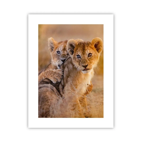 Plagát - Nevyrušovať! Hrajme sa - 30x40 cm