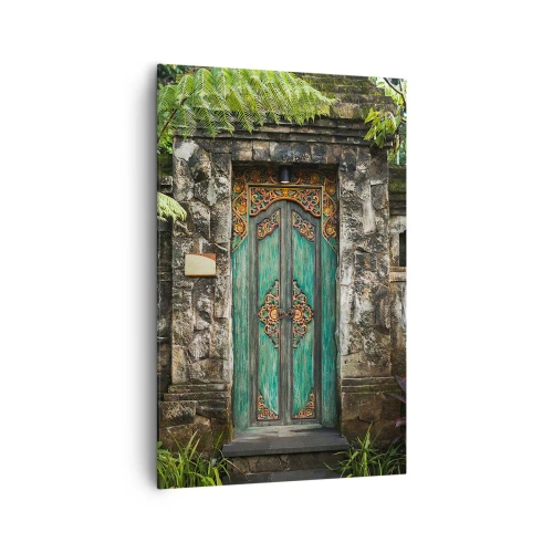 Obraz na plátne - Dvere do exotického sveta - 80x120 cm
