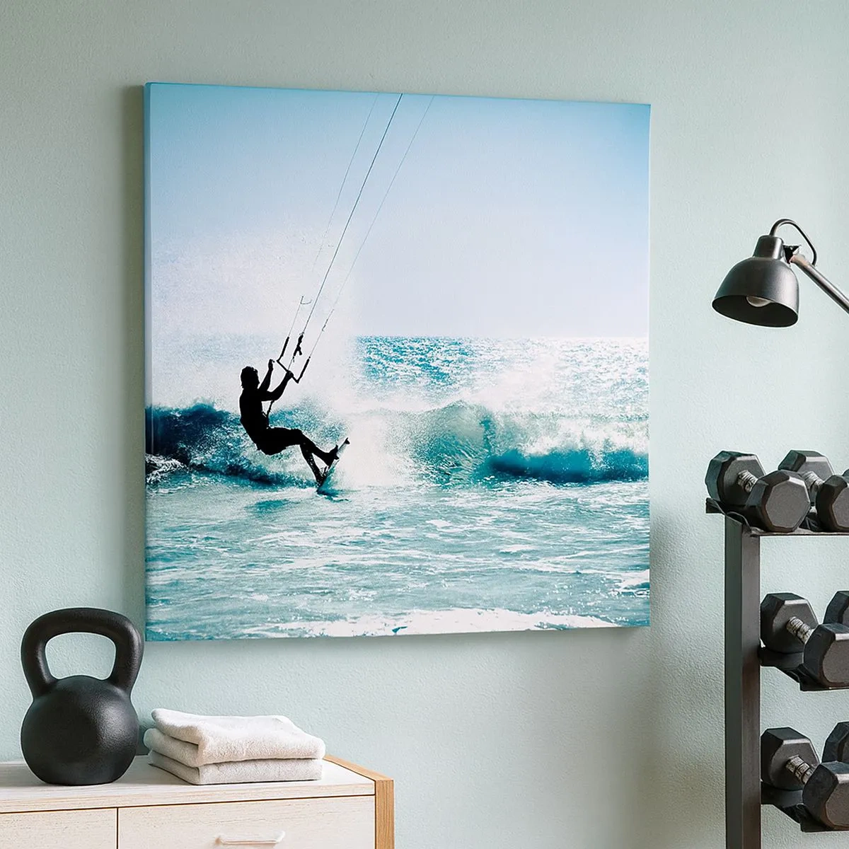 Obraz na plátne - Nechajte sa uniesť - 30x30 cm