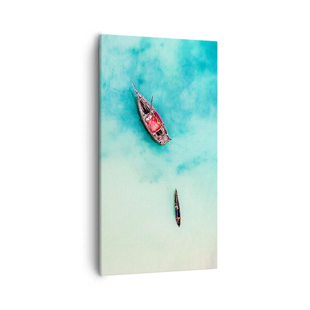 Obraz na plátne - Pretože na plážach Zanzibaru, keď je prebytok vody… - 55x100 cm