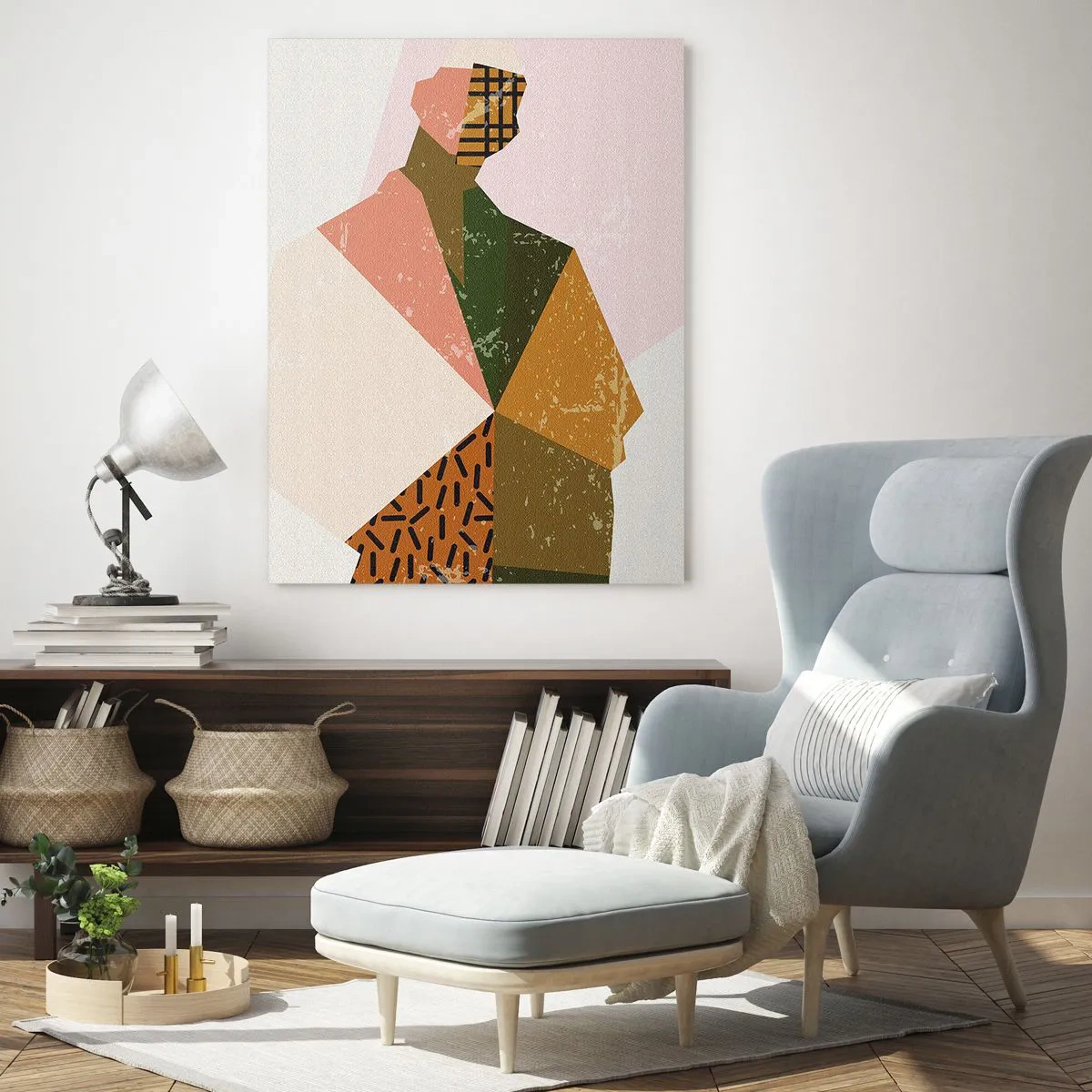 Obraz na skle - Človek – zložitá bytosť - 70x100 cm
