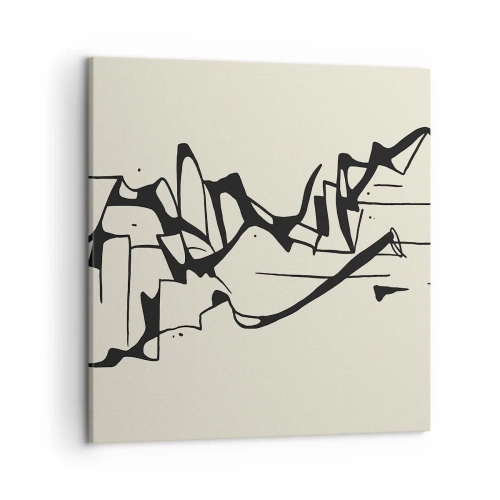 Obraz na plátne - Možná krajina - 50x50 cm