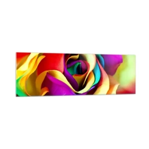 Obraz na skle - To nie je možné - 160x50 cm