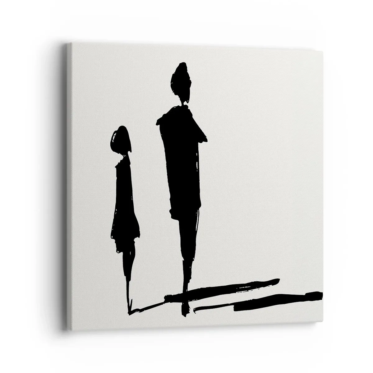 Obraz na plátne - Určite spolu? - 40x40 cm