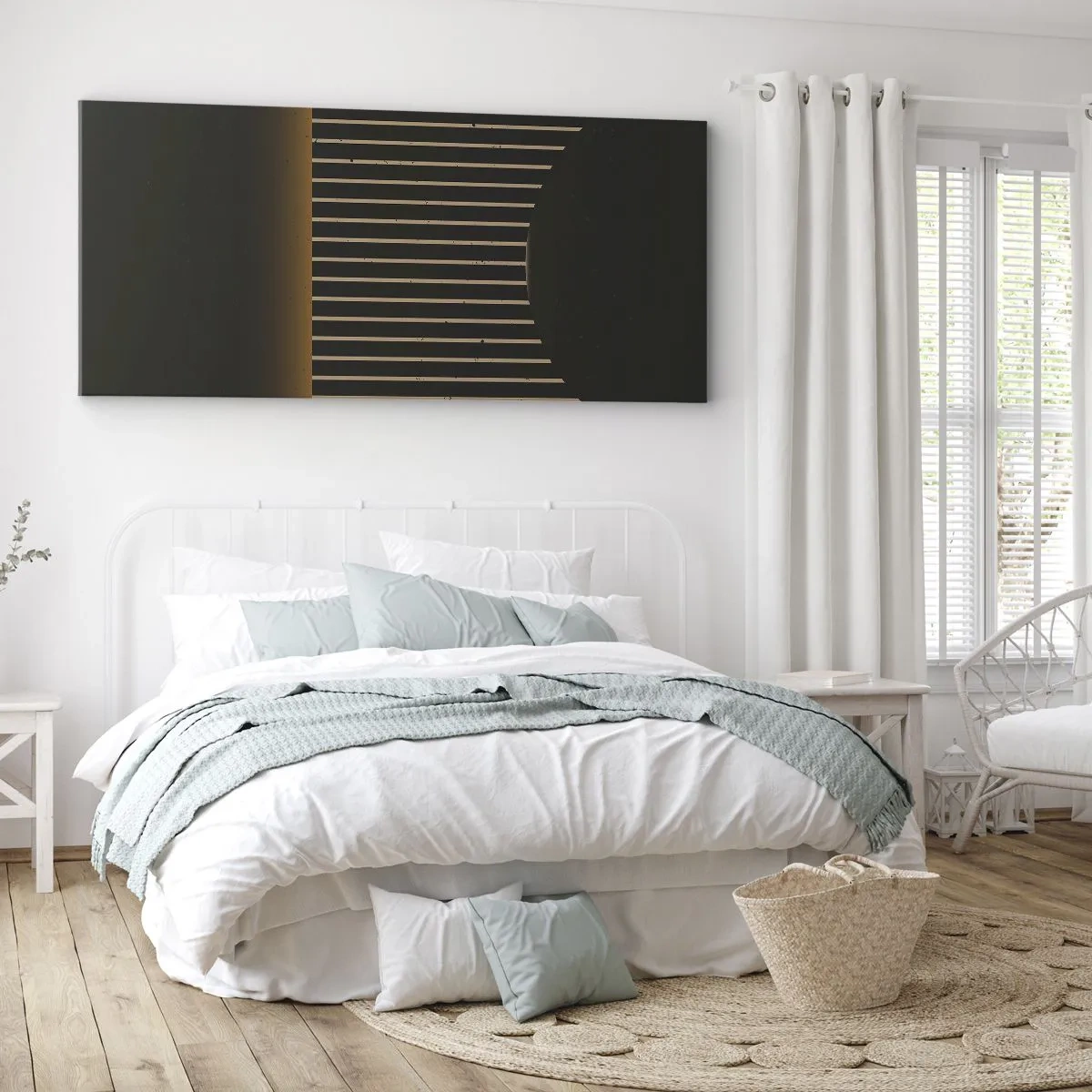 Obraz na plátne - Preskúmať temnotu - 140x50 cm